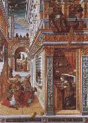 Carlo Crivelli Annunciation with St. Endimius oil painting reproduction